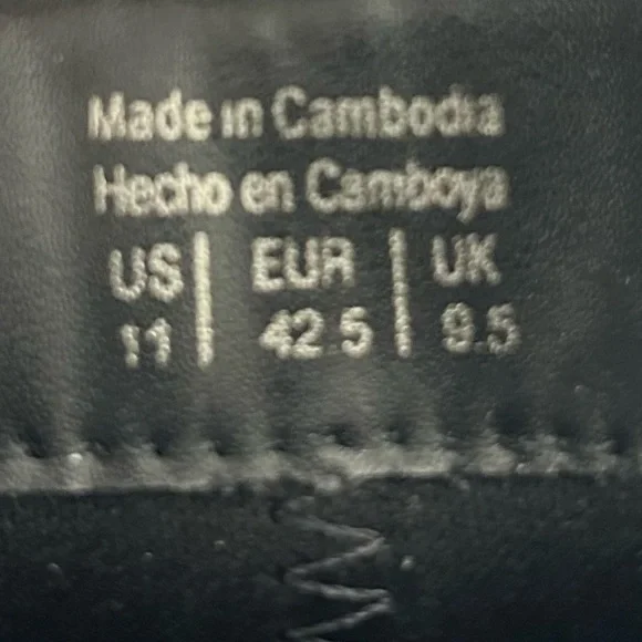 ALDO Women’s Platform Black Pull-Tab Bigmood Leather Chelsea Boots Size 11 - Picture 11 of 11